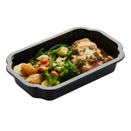 Poulet sauce champignon...