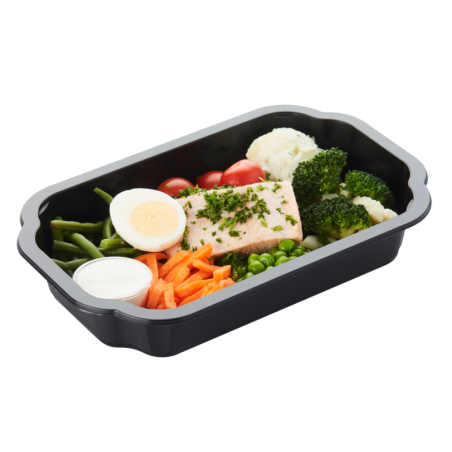 Assiette froide avec saumon...