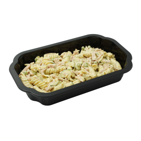 Pastasalade met beenham en...