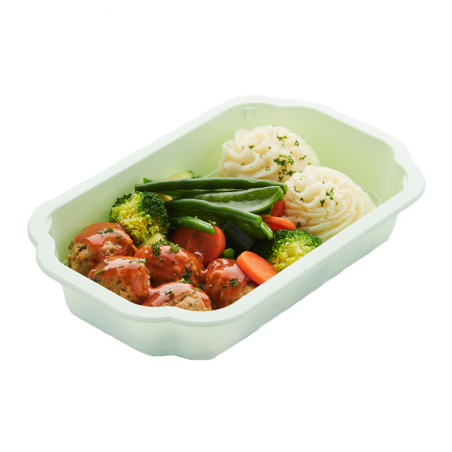 Balletjes in tomatensaus...