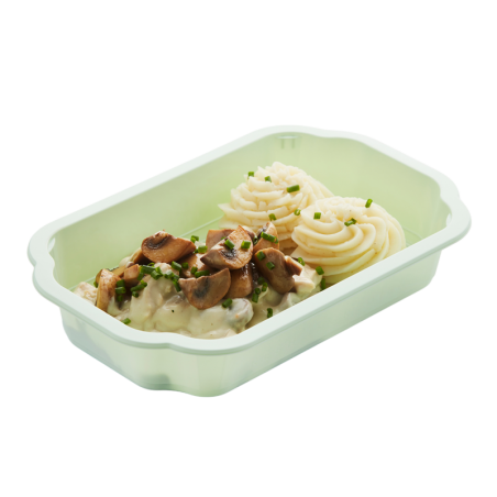Vol-au-végan avec purée de...