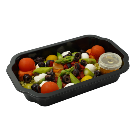 Salade de mozzarella style...