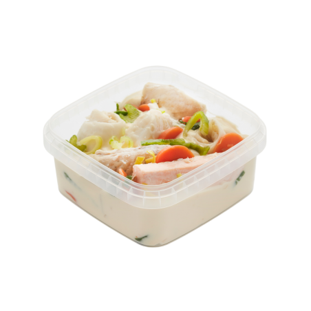 Vispannetje van de Chef