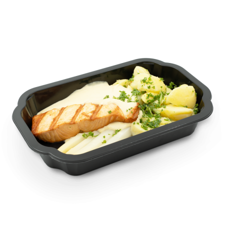 Zalmfilet beurre blanc met...