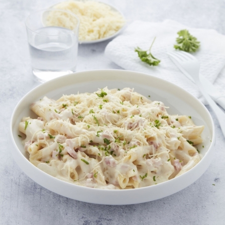 Macaroni, sauce au fromage,...