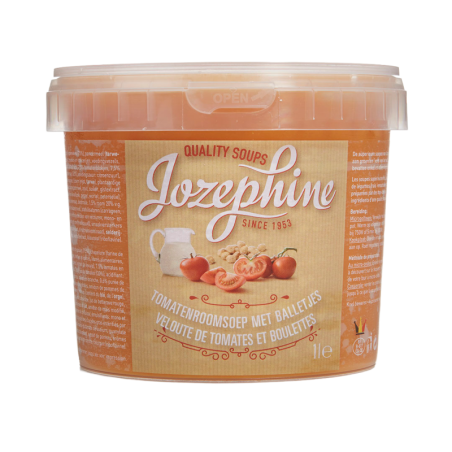 Soupe tomate à la crème et...